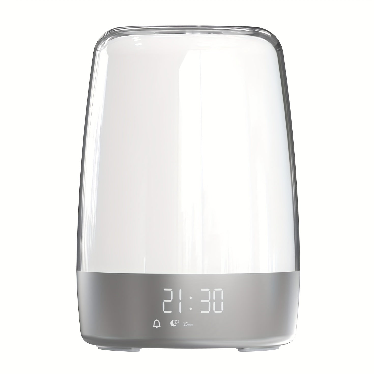 Sunrise Alarm Clock, Night Light Wake Up Light with Sunrise Simulation, Dimmable Touch Bedsides Lamp 6 RGB Colors 5 Nature Sounds for Bedrooms