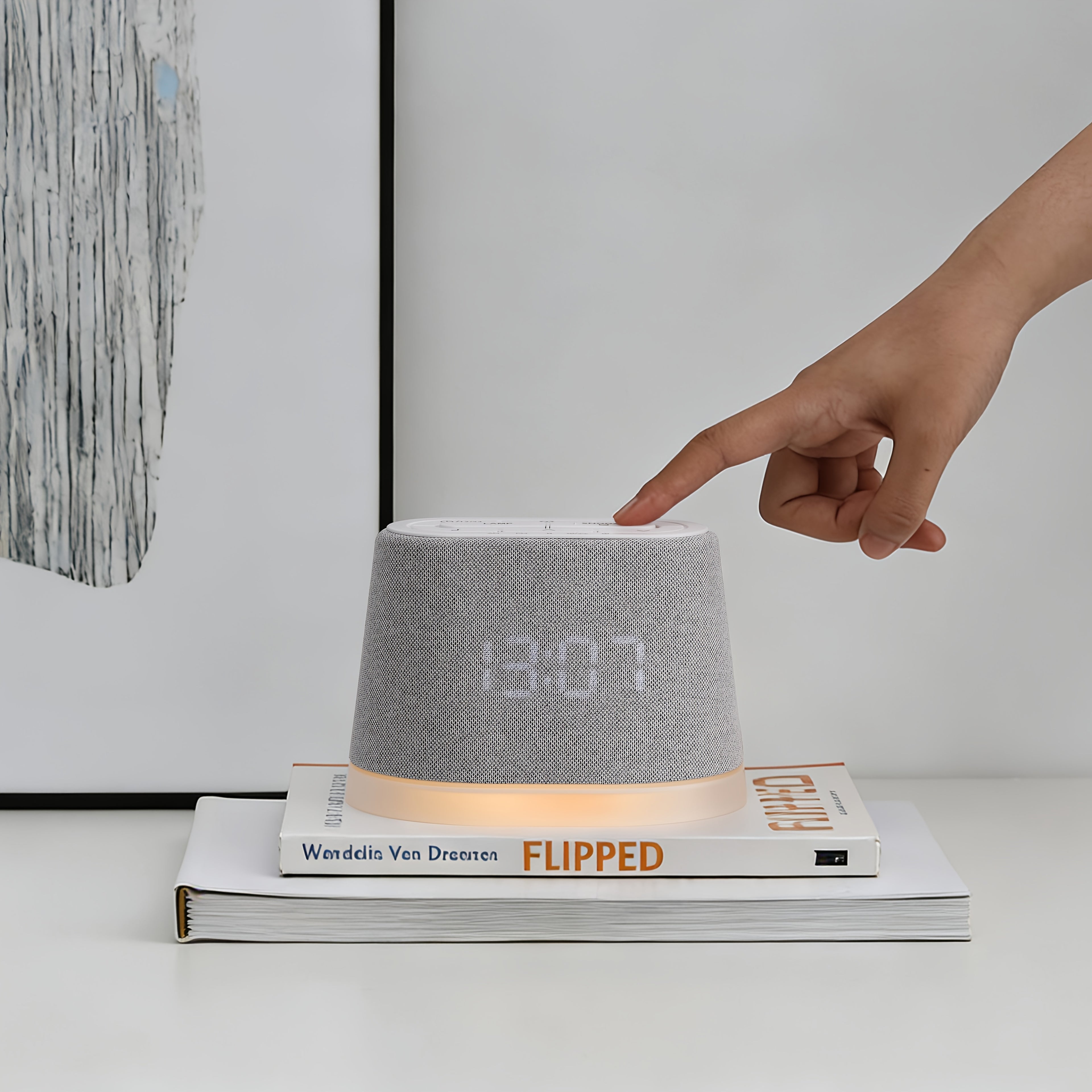 The WILIT Digital Display Alarm Clock Features an Adjustable Timer And Can Also Play Soothing Sounds to Aid Sleep