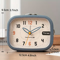 This music alarm clock includes seven silent music alarms that won't disturb your study or work, making it an ideal choice for your bedroom, office, or dorm room. It uses two AA batteries (not included) and features a night light and snooze function.