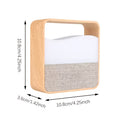 LED Bedside Lamp, Night Light with Alarm Clock, Time Display, Rechargeable Desk Night Light, Bedside Sleep Light, Portable LED Lamp, Adjustable Brightness Light, Soft Lighting Suitable for Home Bedrooms