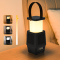 Three In One Multifunctional Night Light With Advanced Design, Desk Lamp With Three Color Temperatures And Seven Brightness Levels That Can Play Music, Clock\u002Falarm Clock, 3600mAh Lithium Battery Suitable For Desktop Lighting, New Year'S Gift